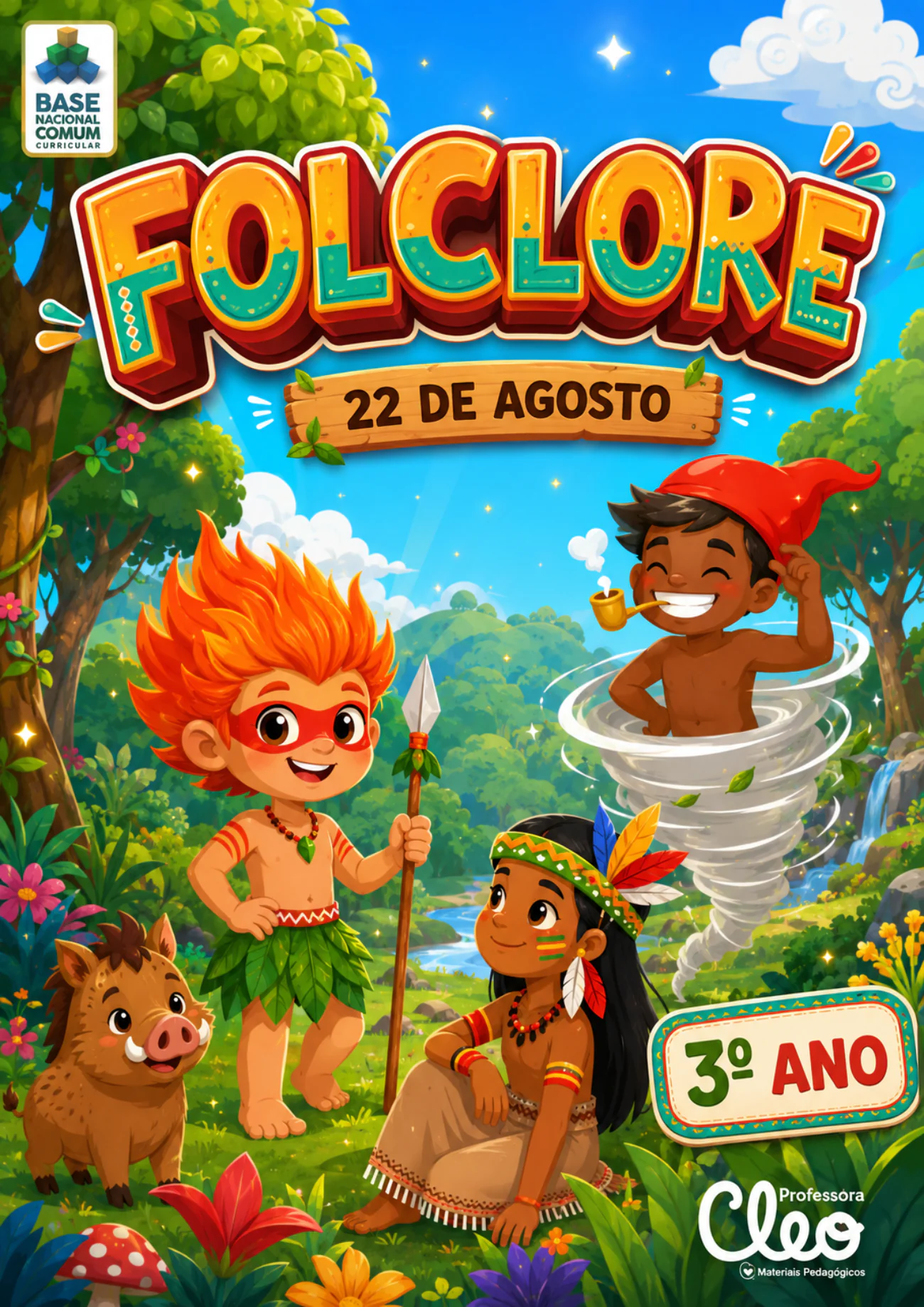 Apostilão do Folclore para o 3º ano